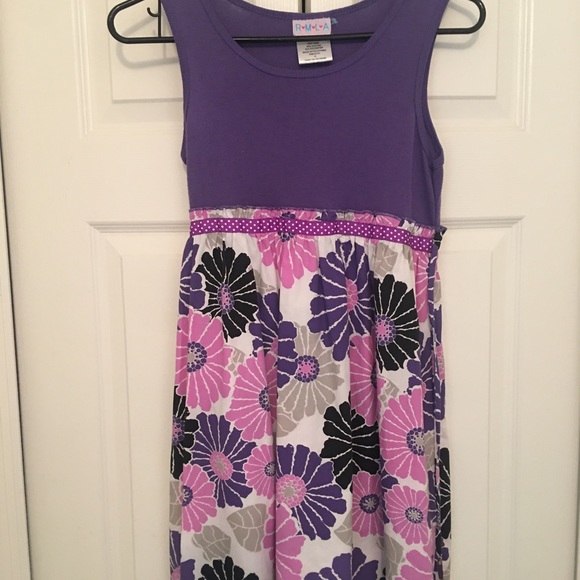 Girls Purple Dress - Picture 1 of 2